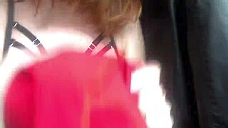 Backseat bus slut deepthroats chokes on monster cock part 1