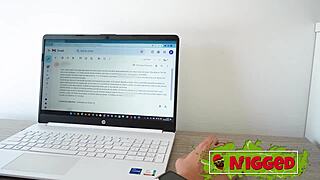 Horny redhead Albaan loves big black cocks, outdoor rough anal riding