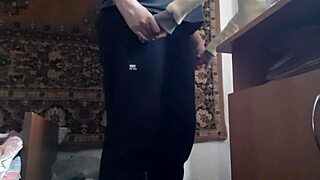 Gentle lesbian brunette licks pussy with spanking orgasm hardness