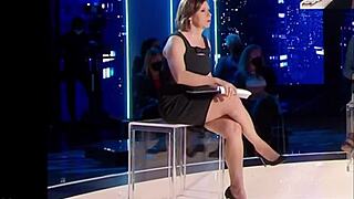 Bianca's Super Sexy Mature Legs Tease Under Skirt!