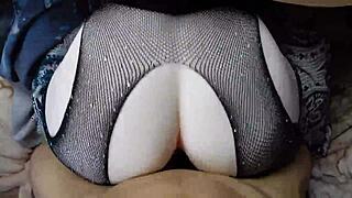 Hard cock plunges deep into big ass