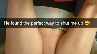 Why does this cheating wife beg for creampies on Snapchat?