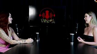 Milena moreau safada interview porn cast brazil parte 2 sheer red lingerie tattoo milf