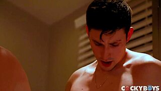 Evan Knoxx's monster cock and heavy balls get slurped and licked deep by Kane Fox's hungry mouth
