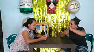 i set up a hot surprise for my lover and she repays with deep pussy licking and wild ass fuck