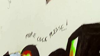 brunette milf skips masturbation for gloryhole blowjobs and sticky facials