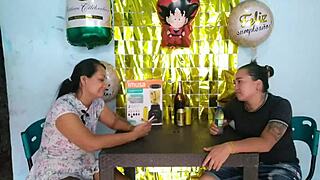 i set up a hot surprise for my lover and she repays with deep pussy licking and wild ass fuck