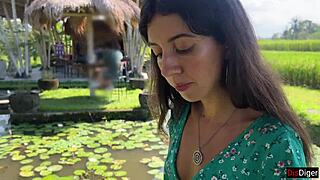 she struts through the cafe cum on her face munching pasta carbonara