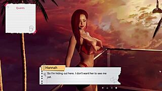 College Party Explodes Into Big Cock Titty Fuck Orgasm!