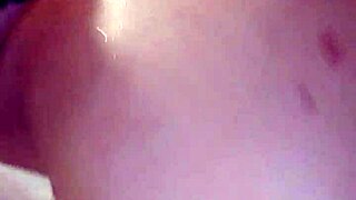 Blonde milf's big tits and ass in horny shower dildo masturbation with blowjob tease!
