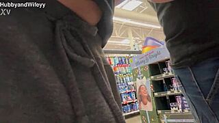 hey wifeyy and hubby let's play naughty out in public together