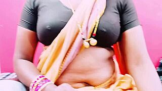 village wife stepmother goes crazy fucking daughter's husband with telugu dirty talk