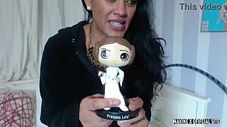 I'm in high heels doing my hottest solo webcam fingering pussy squirting with toys