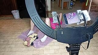 roomie, why use rc car dildo to fuck my tight teen pussy like that?