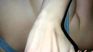 Curvy College Teen Gropes Big Natural Tits Masturbating Orgasm In Dorm While Roommate Sleeps Shhh