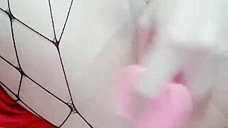 what makes this pale girl masturbate so wildly in private?