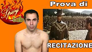 i’m the italian milf getting drilled open in casting with massive cumshot finale exploding everywhere!