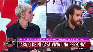 chico comunista gets dominated live by fierce cubano in caribbean heat