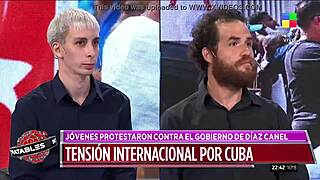 chico comunista gets dominated live by fierce cubano in caribbean heat