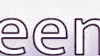 British 18 year old teen swallows hot Christmas cum load