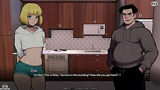 bunkered down playing hentai games with sexy femboy