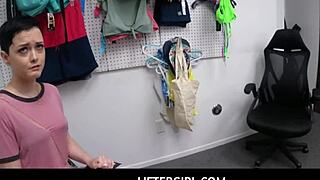 Officer Jack Punishes Jade Valentine Vibrator in Purse Liftergirl Gets Fucked