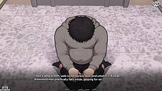 bunkered down playing hentai games with sexy femboy