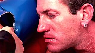 Hannah Harper Annette Schwarz Amazing Double BJ Cumshot Facial!