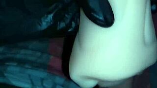 Wet Mouth Sucks Cock Dry Swallowing Every Cum Drop from Hot Fuck Doll