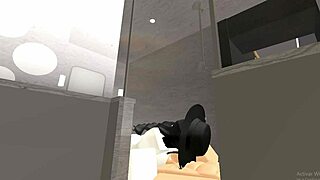 roblox condo blows with skilled handjob and deepthroat action