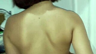 adorable latina maid shakes her bare curves while cleaning