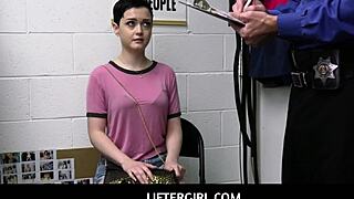 Officer Jack Punishes Jade Valentine Vibrator in Purse Liftergirl Gets Fucked