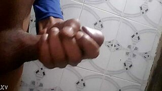 i shave smooth then rub my bare pussy till i explode