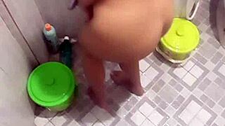 shower tease turns into full nude reveal