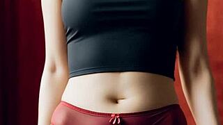 blindfolded cute asian massage girls strip lingerie panties slowly