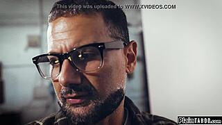 Creepy Inspector Pounds Hot Milf's Shaved Pussy Hard!