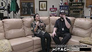 Freshman Mara Luv Hits Mandatory Hitachi Orgasm Backstage!