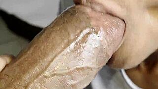 Cum Gushing in Mouth Deepthroat Gagging Swallow All Wet