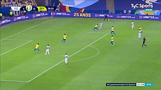 i can't believe argentina beat brasil 1-0