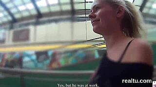 Glamorous Czech Teen Seduced Ripped Fucked Supermarket POV