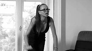 hey back to school means headmaster perry's office dp gangbang for all gp3088