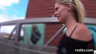 Glamorous Czech Teen Seduced Ripped Fucked Supermarket POV