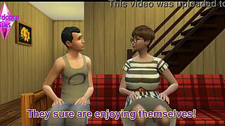 Sims 4 Cuckold Husband Watches Wife with Boyfriend