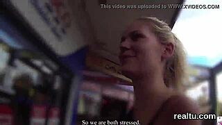 Glamorous Czech Teen Seduced Ripped Fucked Supermarket POV