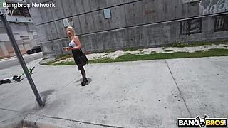 accountant milf earns cash with shaved pussy creampie