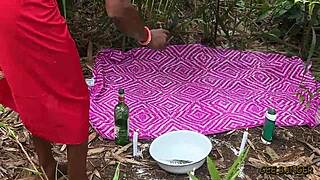 ebony patient nixie rides muscular black doctor's big cock