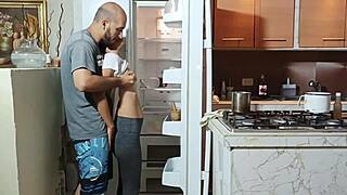 Stepdad Fucks Horny Stepmom Multiple Times Spanish