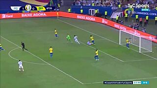 i can't believe argentina beat brasil 1-0