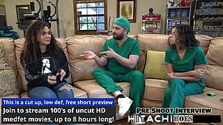 Freshman Mara Luv Hits Mandatory Hitachi Orgasm Backstage!