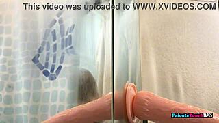 Skinny Russian Blonde Deepthroats Massive Dildo in Perverted Solo Fetish